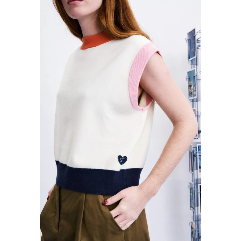 Frnch sweater ecru 2