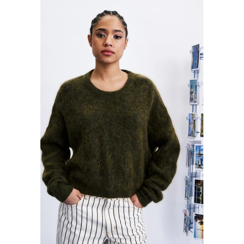 Frnch sweater green 2