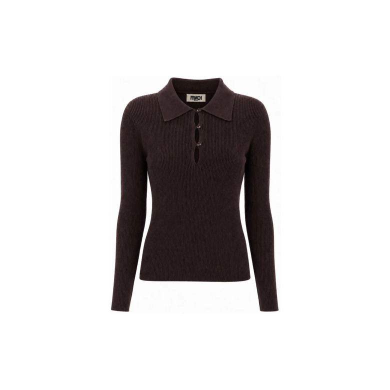 Frnch polo brown 1