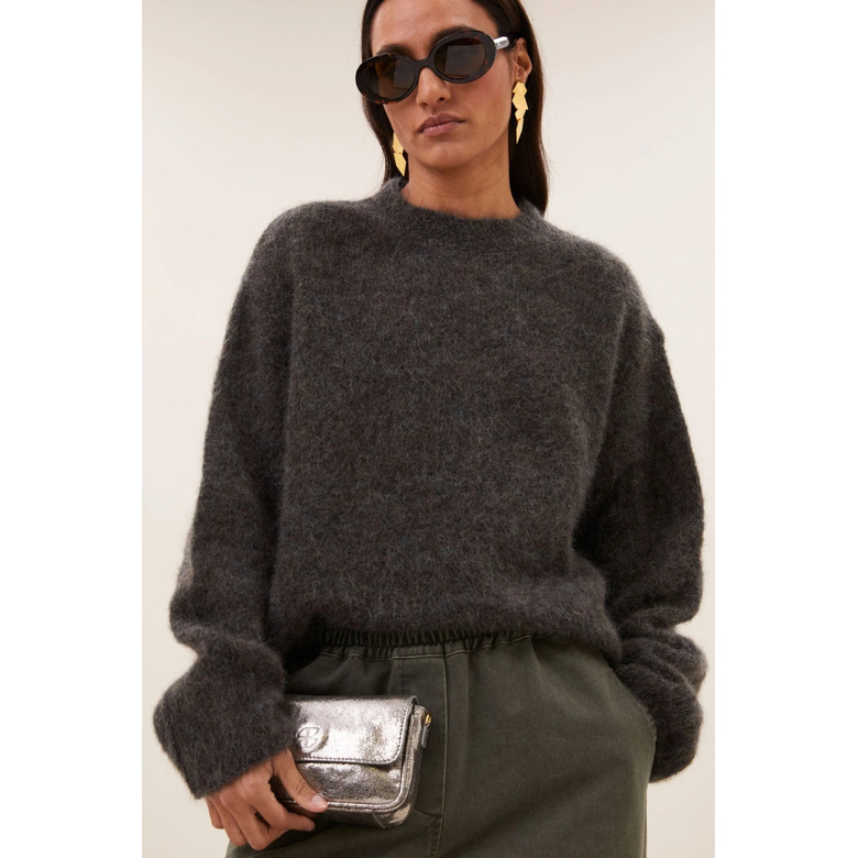 By-bar sweater brown 2