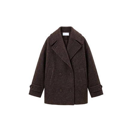 By-bar coat brown