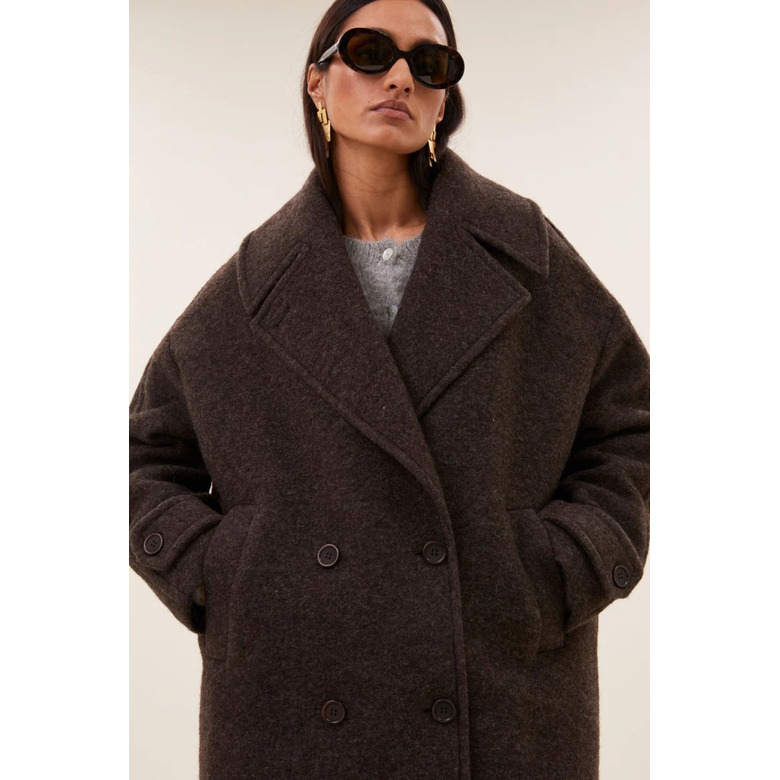 By-bar coat brown 2