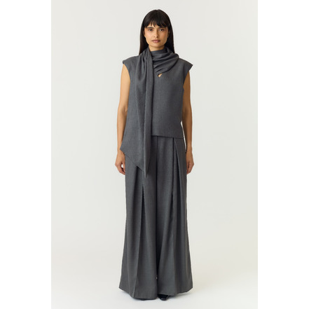 Y.a.s blouse grijs