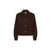 Cream vest bruin 1