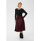 Cream jupe bordeaux 2