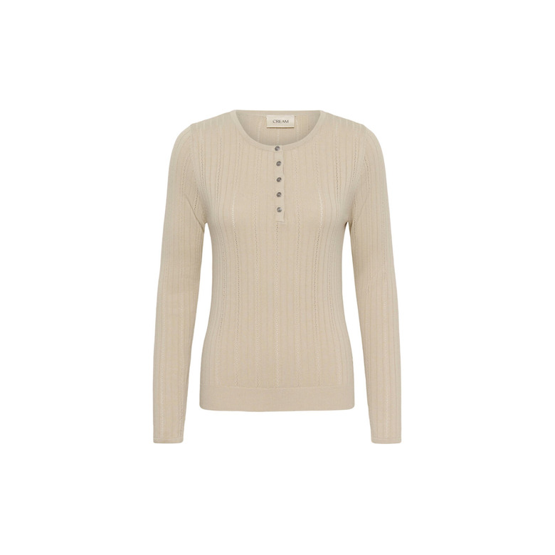 Cream trui beige 1