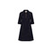 Cream jurk blauw 1