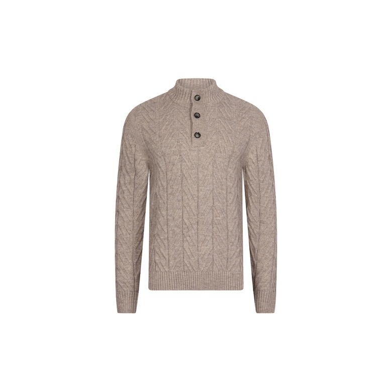 Cavallaro sweater lightbrown 1
