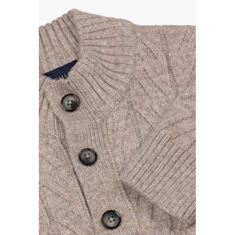Cavallaro sweater lightbrown 2