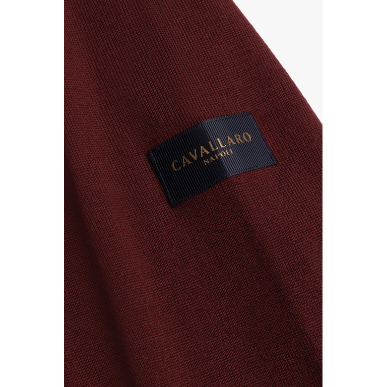Cavallaro sweater bordeaux 2