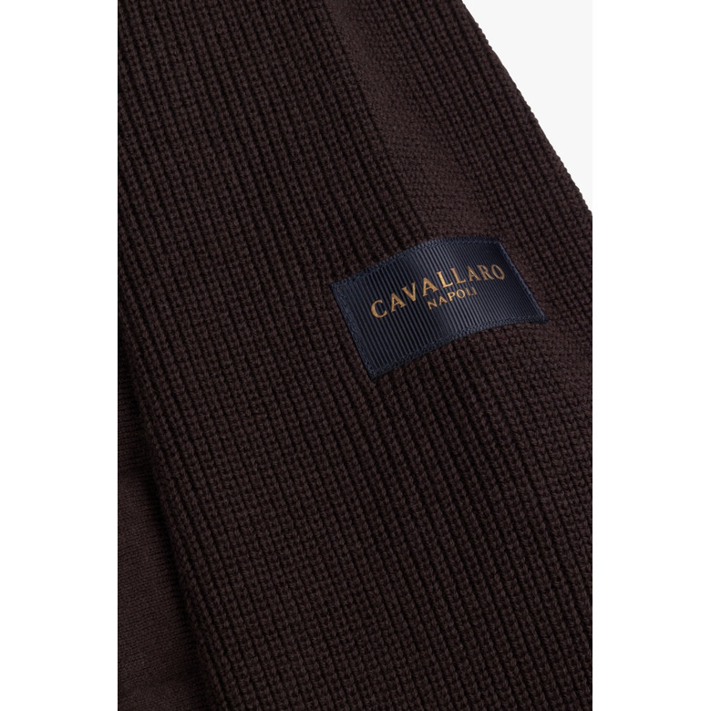 Cavallaro cardigan bruin 2