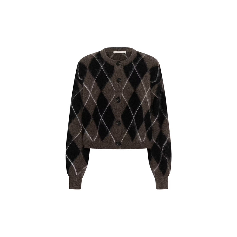Gestuz cardigan bruin 1