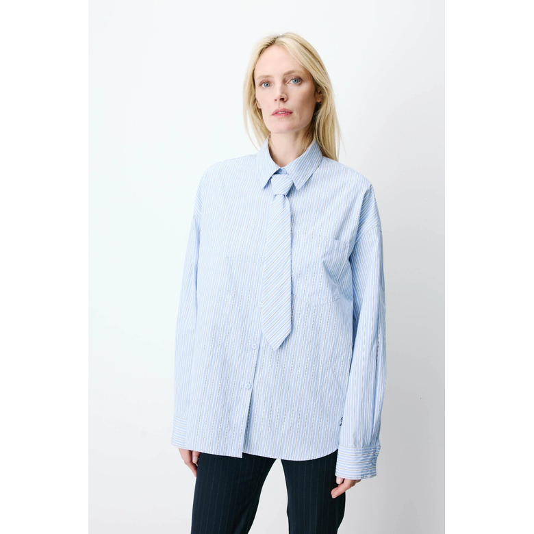 Grace & Mila blouse blauw 2