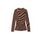 Grace & Mila t-shirt cognac