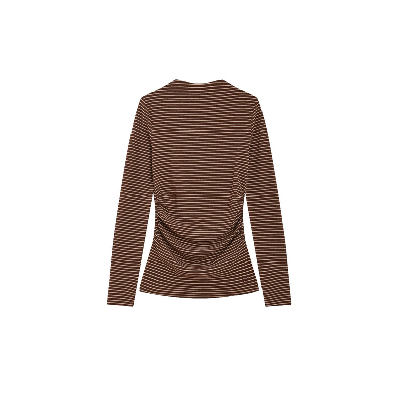 Grace & Mila t-shirt cognac 1