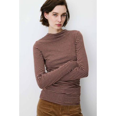 Grace & Mila t-shirt cognac