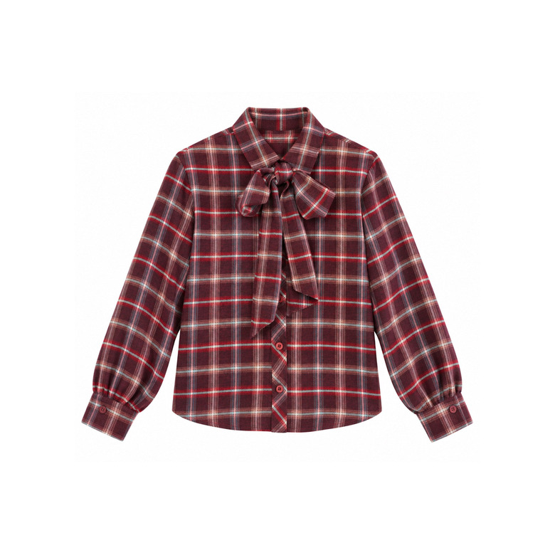 Marie Mero blouse bordeaux 1