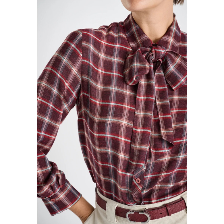 Marie Mero blouse bordeaux 2
