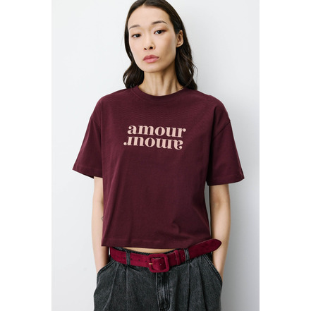 Grace & Mila t-shirt bordeaux