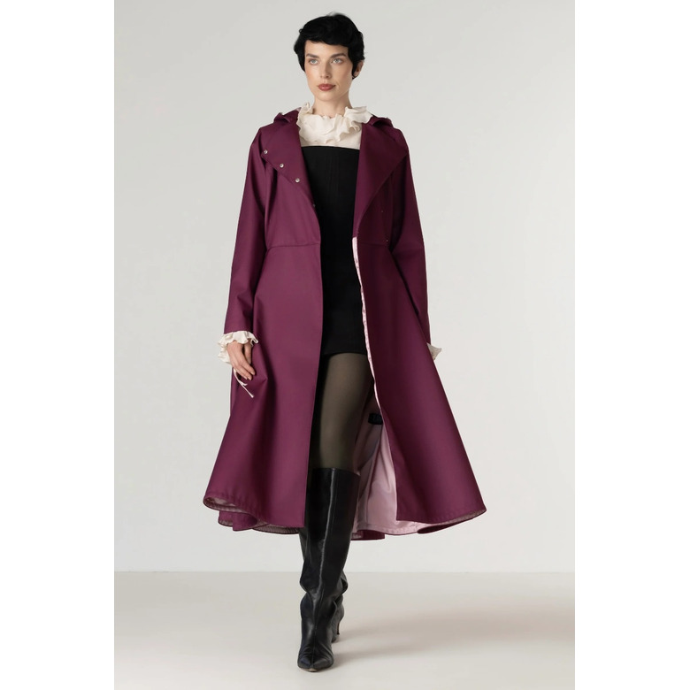 Rainsisters jacket bordeaux 2