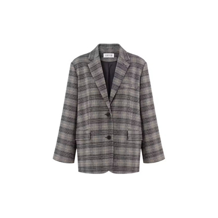 Edited blazer brown