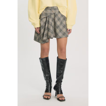 Edited skirt brown