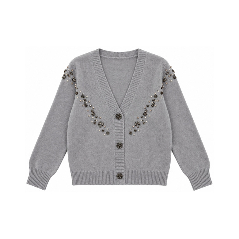 Kocca cardigan grijs 1