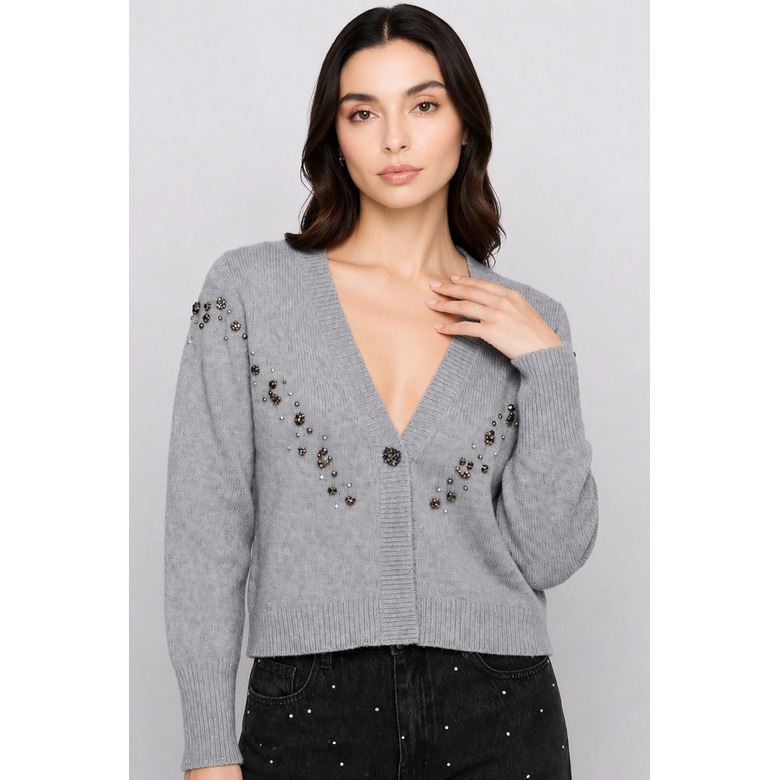 Kocca cardigan grijs 2
