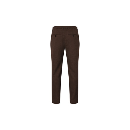 Plain broek 34 inch bruin