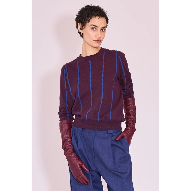 Nathalie Vleeschouwer sweater bordeaux 3