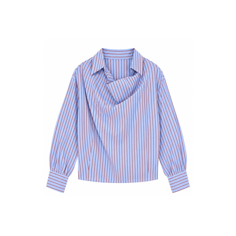 Nathalie Vleeschouwer blouse blauw 1