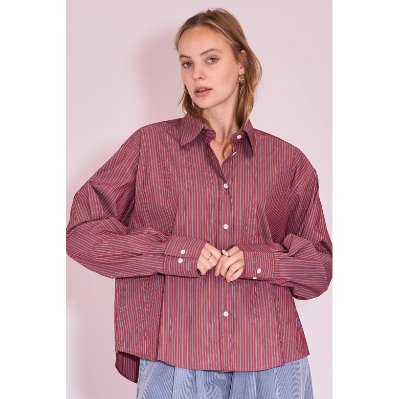 Nathalie Vleeschouwer blouse bordeaux 2