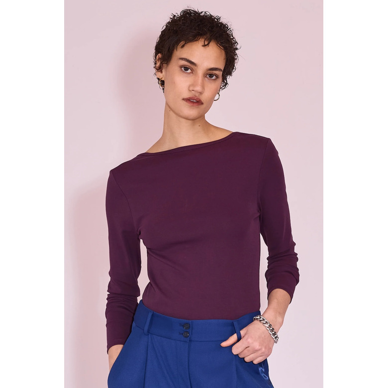 Nathalie Vleeschouwer blouse paars 2