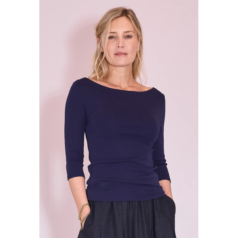 Nathalie Vleeschouwer blouse blauw 2