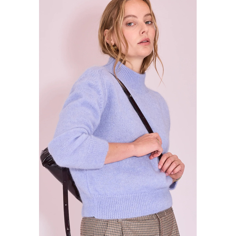 Nathalie Vleeschouwer trui blauw 2