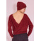 Nathalie Vleeschouwer sweater bordeaux 2