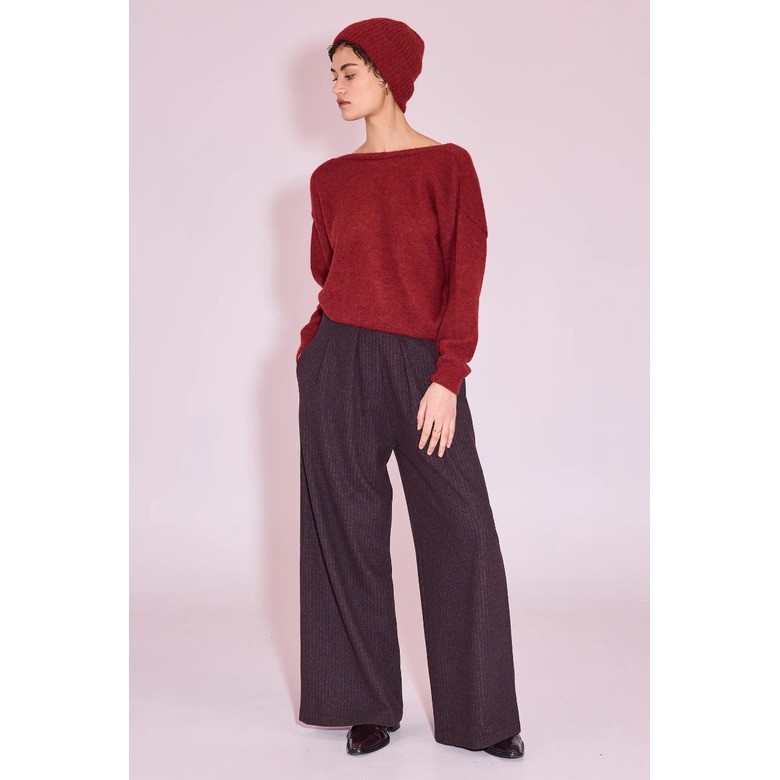 Nathalie Vleeschouwer sweater bordeaux 3