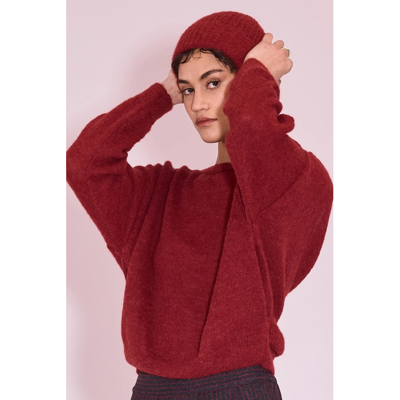 Nathalie Vleeschouwer sweater bordeaux 4