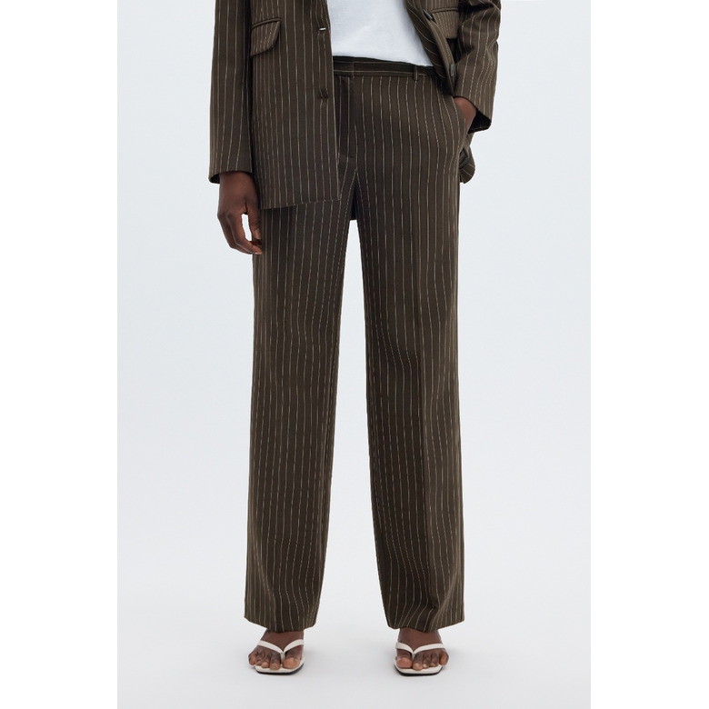 Selected Femme broek 32 inch bruin 2