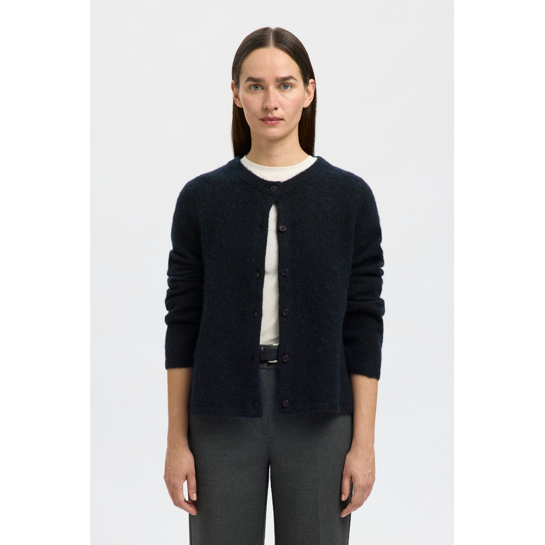 Selected Femme cardigan blauw 2