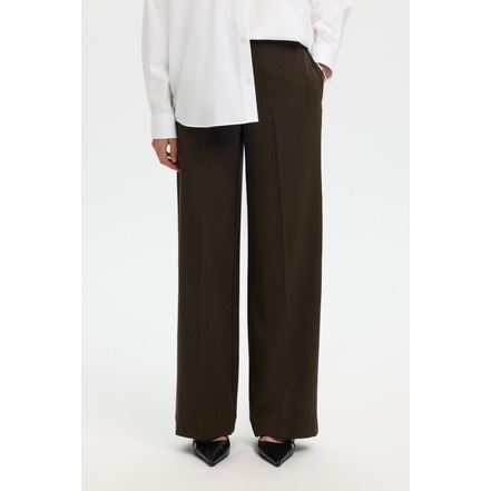 Selected Femme broek 32 inch bruin
