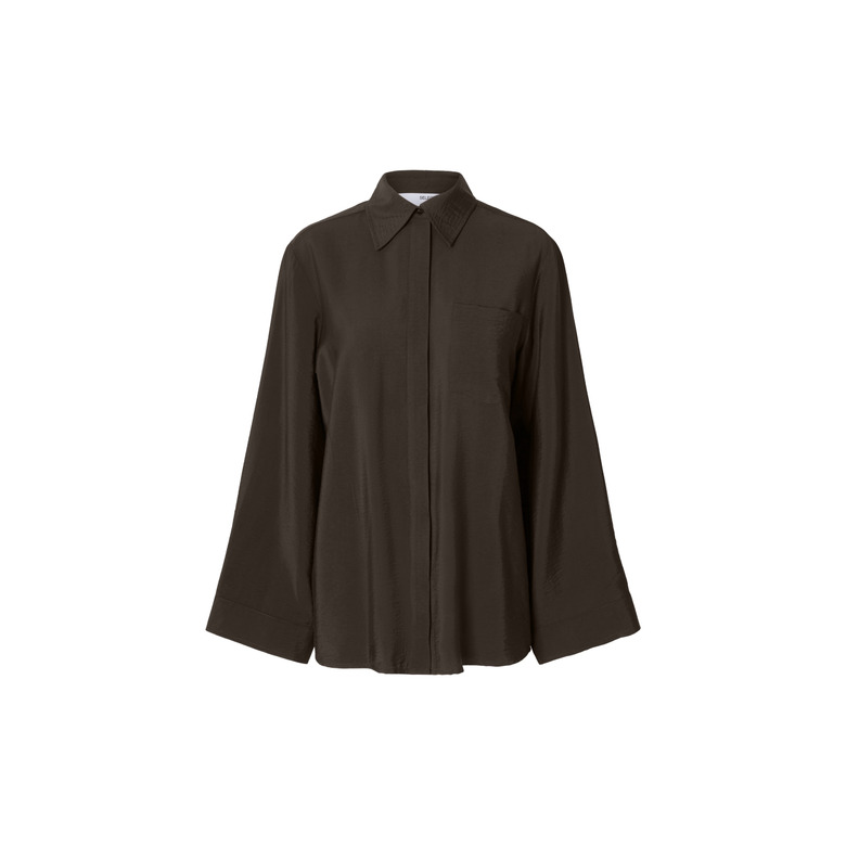 Selected Femme blouse bruin 1