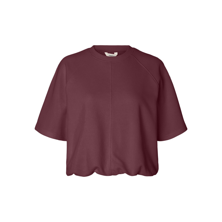 Selected Femme sweater bordeaux 1