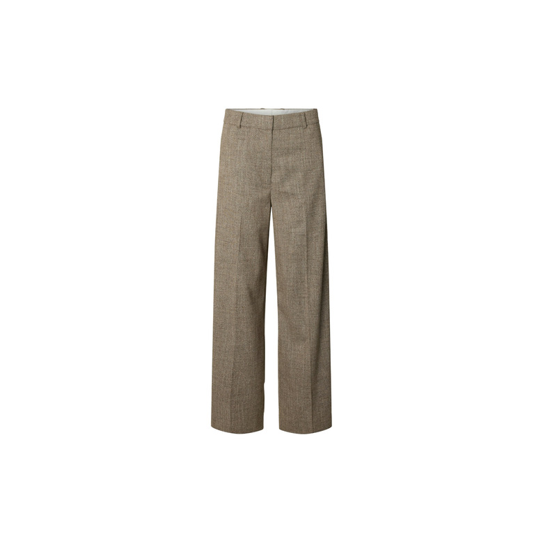 Selected Femme broek beige 1
