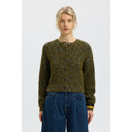 Selected Femme cardigan groen