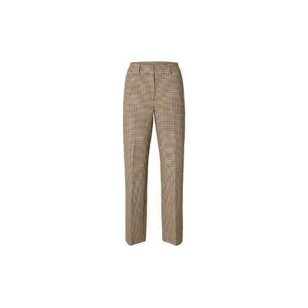 Selected Femme broek 32 inch beige