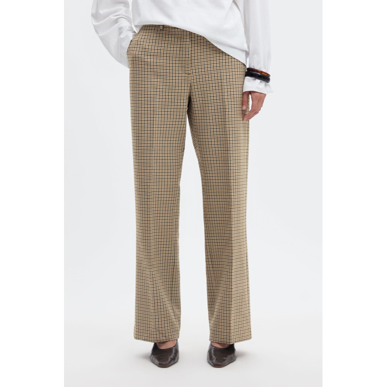 Selected Femme broek 32 inch beige 2