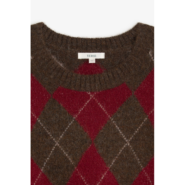 Yerse trui bordeaux 2