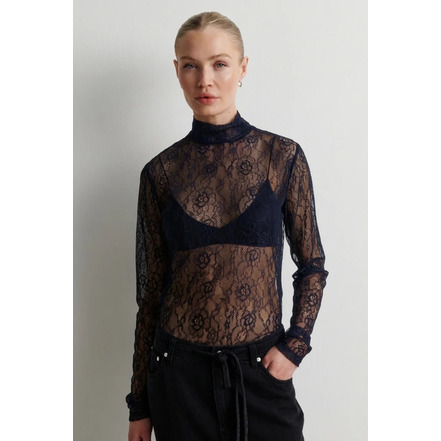 Second Female t-shirt blauw