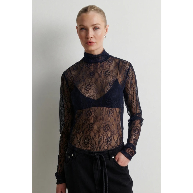 Second Female t-shirt blauw 2